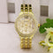 Reloj de Pulsera con Cristales Brillantes