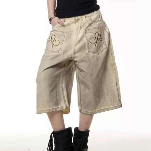 Jeans Vintage Desteñido Reversible Estilo Destruido - Image 9