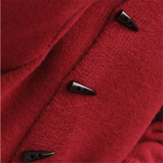 Suéter Cardigan Holgado Estilo Occidental para Mujer - Image 8