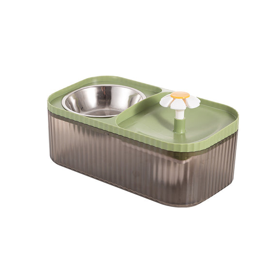 Comedero Automático para Gatos de Gran Capacidad con Fuente de Agua - Image 3