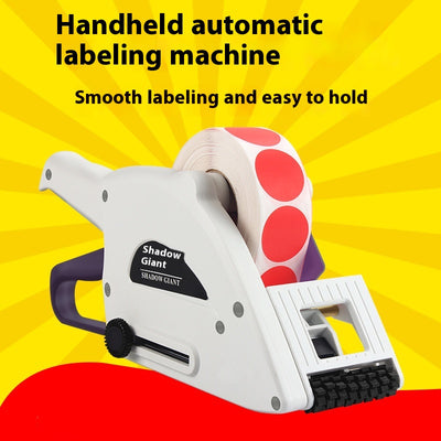 Máquina Etiquetadora Semiautomática Adhesiva Compacta