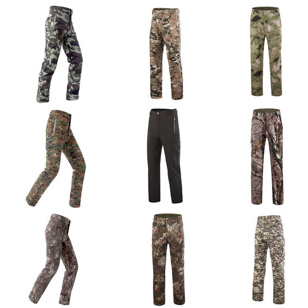 Pantalones Térmicos Impermeables de Forro Polar para Hombre