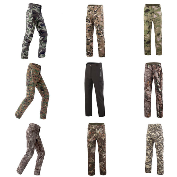 Pantalones Térmicos Impermeables de Forro Polar para Hombre