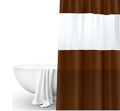 Cortina de Baño Translúcida Impermeable Antimoho para Ducha - Image 9