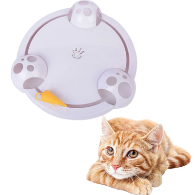 Carrusel Interactivo Eléctrico para Gatos - Juguete de Movimiento Continuo - Image 9