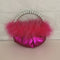 Bolso Bandolera Plisado con Detalles de Diamantes - Estilo Nube