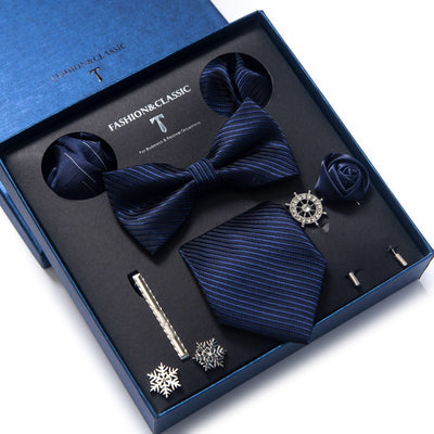Conjunto de 8 Piezas de Corbatas para Traje Formal de Hombre - Image 2
