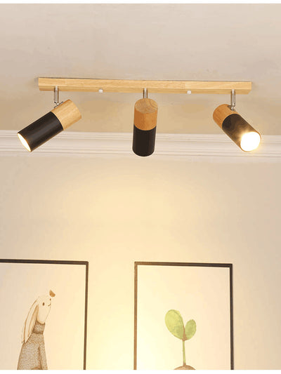 Foco Ajustable de Techo Log Simple - Iluminación Versátil - Image 11