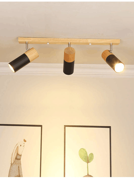 Foco Ajustable de Techo Log Simple - Iluminación Versátil - Image 11