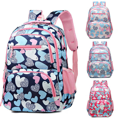 Mochila Escolar de Gran Capacidad con Alivio de Carga para Niños