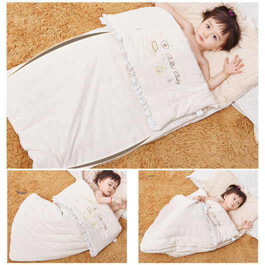 Saco de Dormir para Bebé - Manta Envolvente de Algodón Cálida y Segura - Image 8