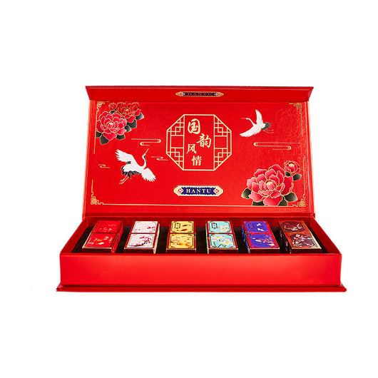 Estuche de Lápices Labiales Estilo Chino Imperial con Grabados Artesanales - Image 3