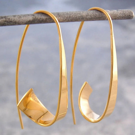 Aretes Espiral Hoja Personalidad - Diseño Moderno y Elegante - Image 6