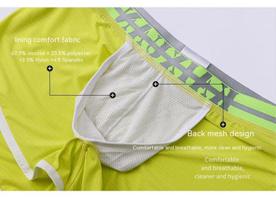 Shorts de Casa para Hombre de Seda de Hielo con Abertura Lateral - Image 15