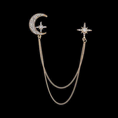 Broche Estrella de Ocho Puntas con Flecos - Image 3