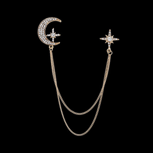 Broche Estrella de Ocho Puntas con Flecos - Image 3