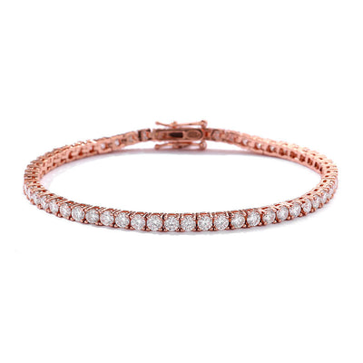 Pulsera Tenis de Moissanita 10 Quilates en Plata Esterlina S925 - Image 8