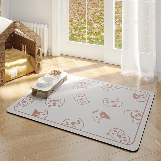 Tapete Absorbente para Comedero de Mascotas - Antideslizante y Lavable - Image 23