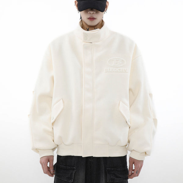 Chaqueta de Lana Estilo Americano Retro para Hombre