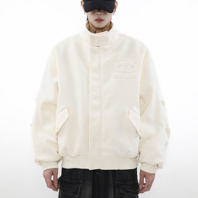 Chaqueta de Lana Estilo Americano Retro para Hombre