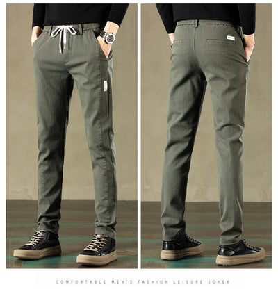 Pantalones Deportivos Rectos Elásticos para Hombre - Image 14