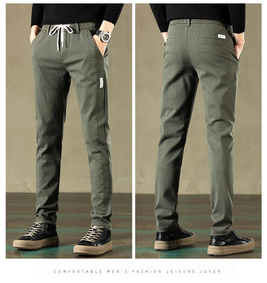 Pantalones Deportivos Rectos Elásticos para Hombre - Image 14