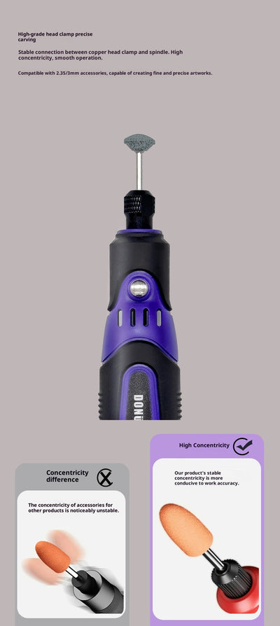 Máquina de Grabado Portátil con Taladro Eléctrico Pulidor Mini - Image 10