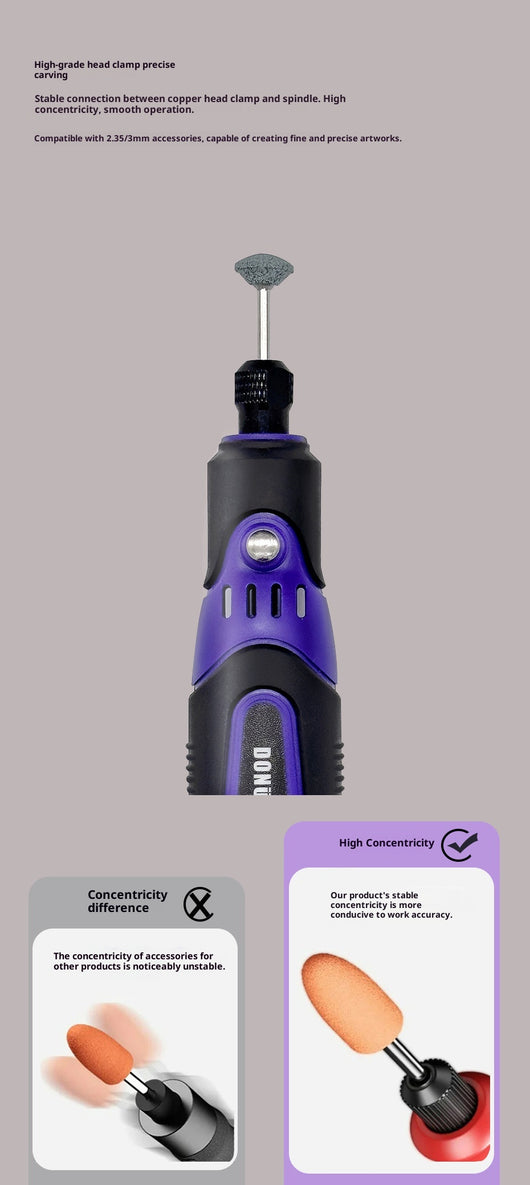 Máquina de Grabado Portátil con Taladro Eléctrico Pulidor Mini - Image 10