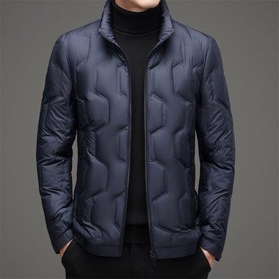 Chaqueta Acolchada Ligera con Cuello Alto para Invierno - Image 2