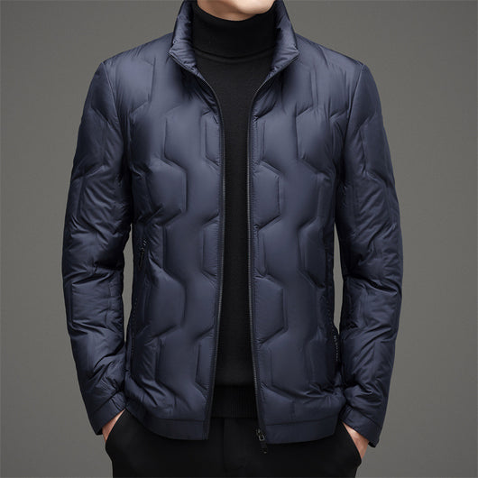 Chaqueta Acolchada Ligera con Cuello Alto para Invierno - Image 2