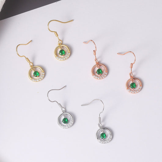Aretes Redondos Beccarite - Elegancia Simple y Versátil - Image 4