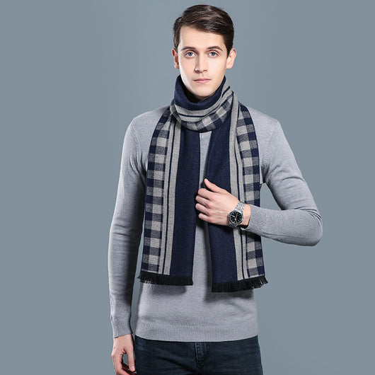 Bufanda Escocesa de Abrigo Suave con Toque Cashmere - Image 57