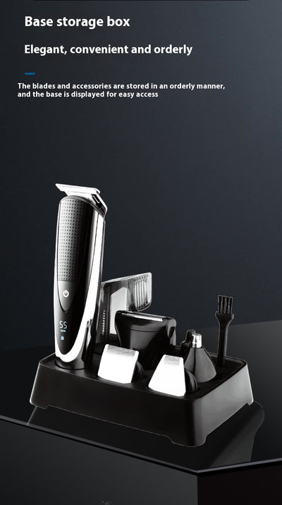 Cortadora de Cabello Profesional Multiusos con Cabezal Intercambiable - Image 9