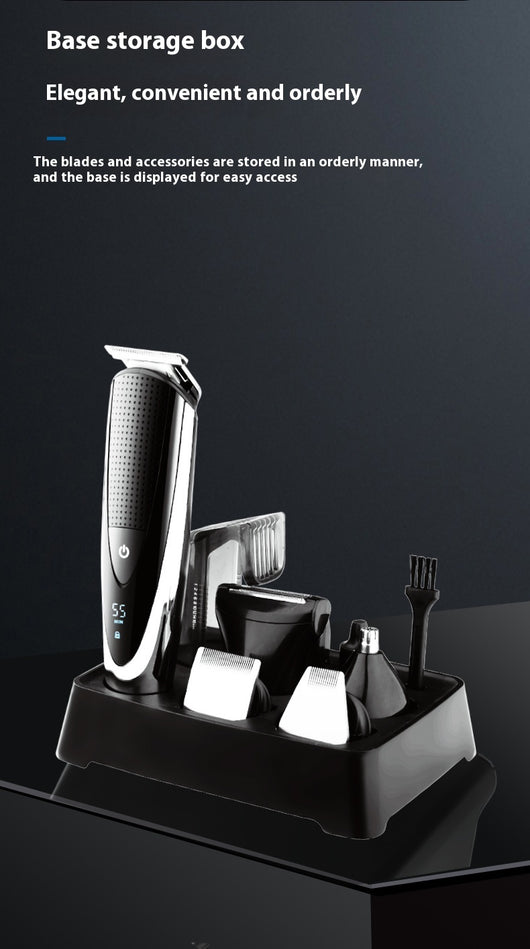 Cortadora de Cabello Profesional Multiusos con Cabezal Intercambiable - Image 9