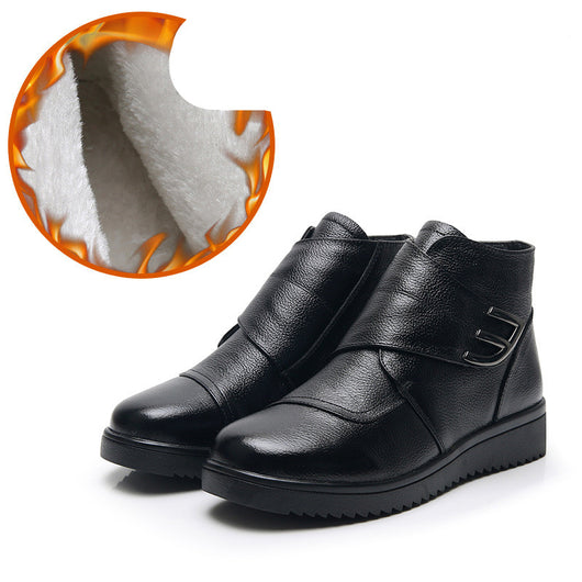 Botas Martin Casuales de Cuero y Suela Blanda para Mujer - Image 11