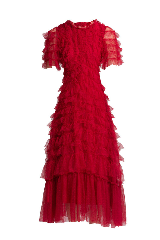 Vestido de Malla Celebridad Atrevido - Image 3