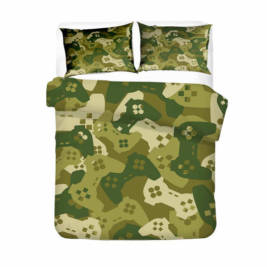 Juego de Cama con Estampado Digital de Controles de Videojuegos - Image 11