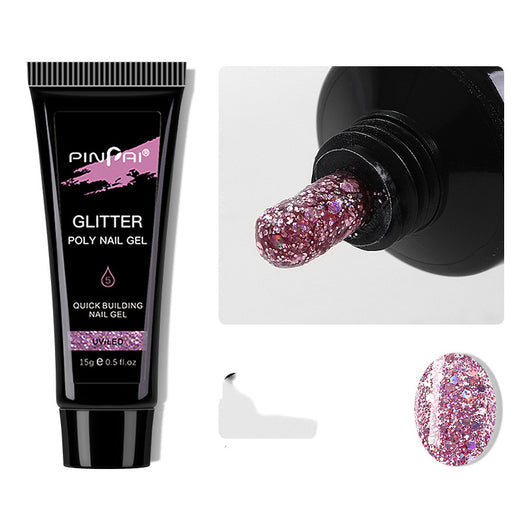 Extensiones de Uñas con Lentejuelas - Aplicación Rápida y Glamorosa - Image 10