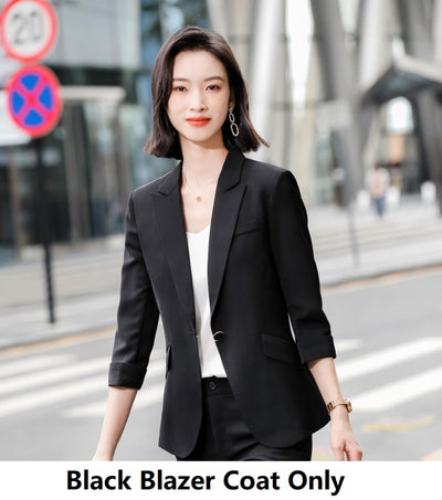 Blazer Casual para Mujer con Mangas Tres Cuartos - Image 4