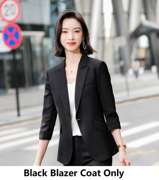 Blazer Casual para Mujer con Mangas Tres Cuartos - Image 4