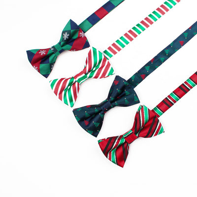 Corbatín Navideño Casual Estampado para Hombre