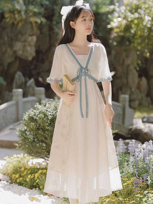 Vestido Hanfu Hada del Bosque para Mujer - Diseño Fairy Elegante - Image 2