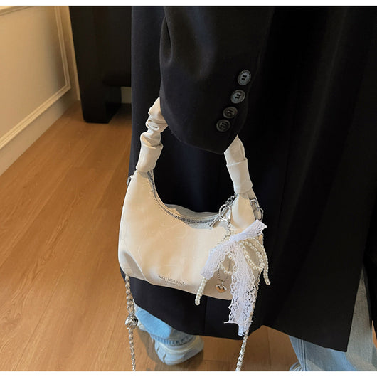 Bolso Bandolera Wild Chain con Pliegues Exquisitos - Image 30