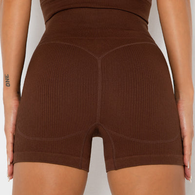 Conjunto Deportivo 4 Piezas: Sujetador, Chaleco, Shorts y Leggins para Yoga y Running - Image 11
