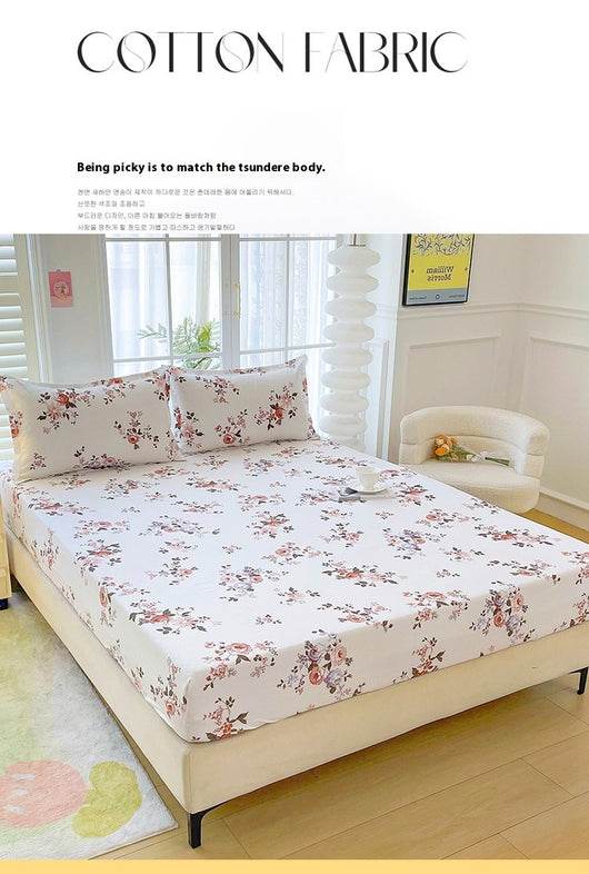 Juego de Sábana Ajustable y Funda de Almohada Estampada en Fibra Sintética - Image 20