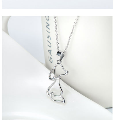 Collar de Plata 925 con Dije de Perro para Mujer - Image 11