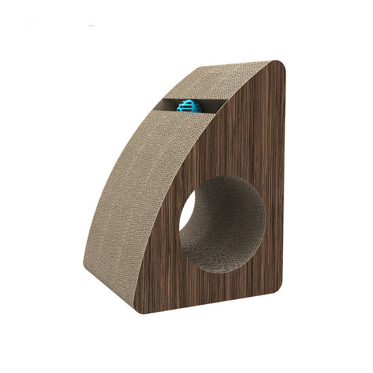 Rascador Curvo Triangular para Gatos - Afilador de Garras Premium - Image 9