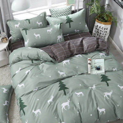Juego de Cama 4 Piezas Algodón Aloe - Funda Nórdica y Sábanas - Image 7