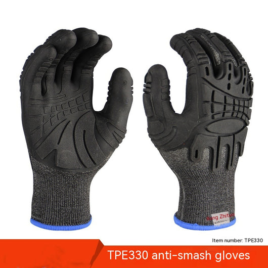 Guantes Blandos Respirable de Caucho Impregnado en TPE - Image 4