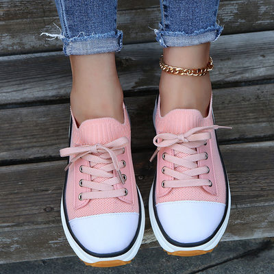 Zapatillas Planas Casual con Punta Redonda y Plataforma Gruesa - Image 9